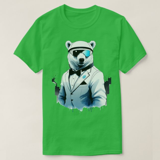 Endangered Species Polar Bear Amos T-Shirt (Design Front)