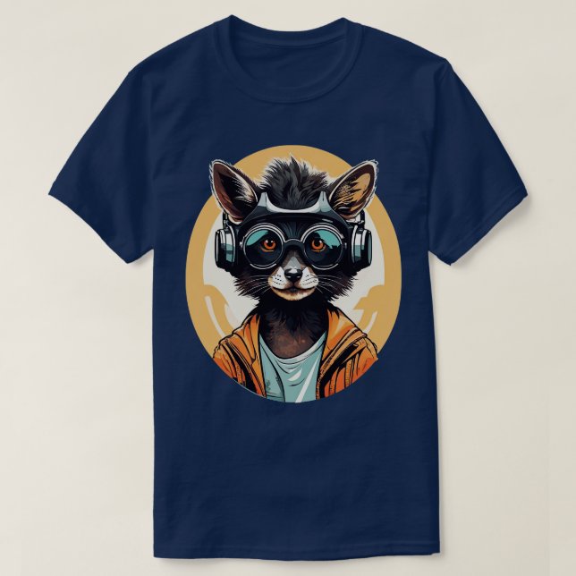 Endangered SpeciesAye Aye Devin T-Shirt (Design Front)