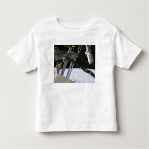 Endeavour's arm amidst International Space Stat Toddler T-Shirt