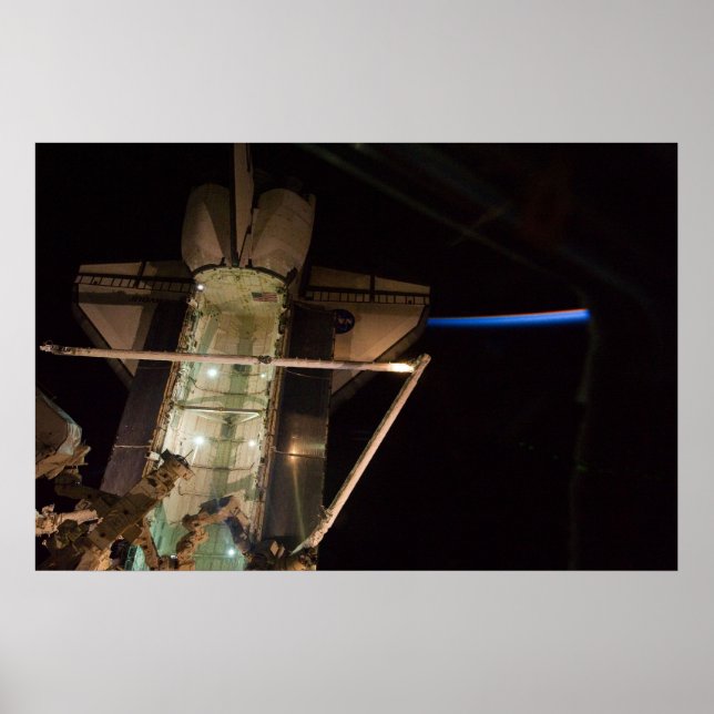 Endevour and Earth Poster (Front)