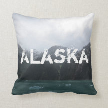 Endicott Arm Fjord Pillow