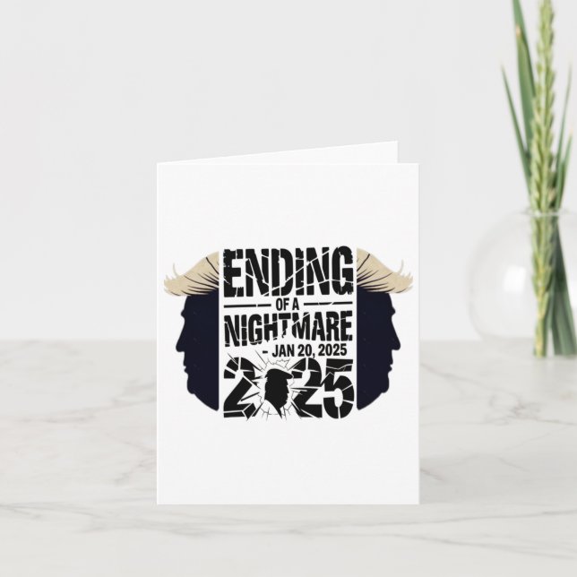 Ending Of A - Inauguration Day 2025 Chiffon Top  Card (Front)