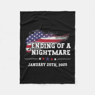 Ending Of A Scary Night January 20th 2025 8 Fleece Blanket
