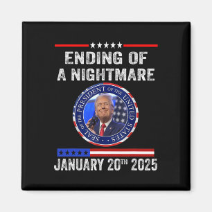 Ending Of A Scary Night January 20th 2025 9  Magnet