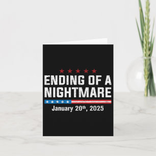Ending Of A Scary Night January 20th 2025 Inaugura Card