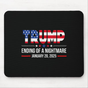 Ending Of A Scary Night January 20th 2025 Trump U. Mouse Pad