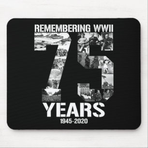 Ending Of Ww2 75th Anniversary 1945 2020 Ve Vj D T Mouse Pad
