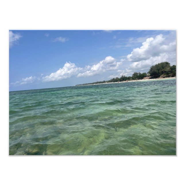 Endless Blue – Indian Ocean Coastal Photo Print (Front)