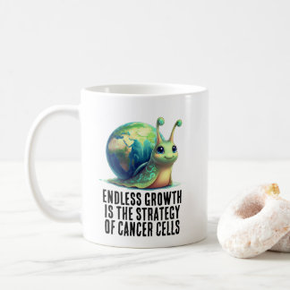 Endless Growth Is Strategy of Cancer Cells Snail Coffee Mug