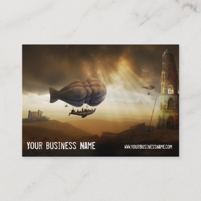 Endless Journey | Fantasy (3.5x2.5) Business Card (Front)