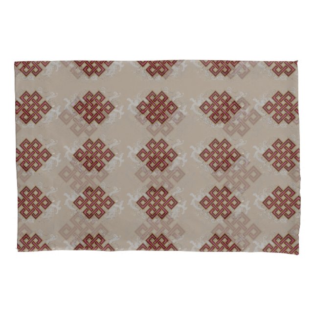 Endless Knot Pillowcase (Front)