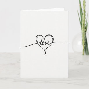 Endless Love Heart Card