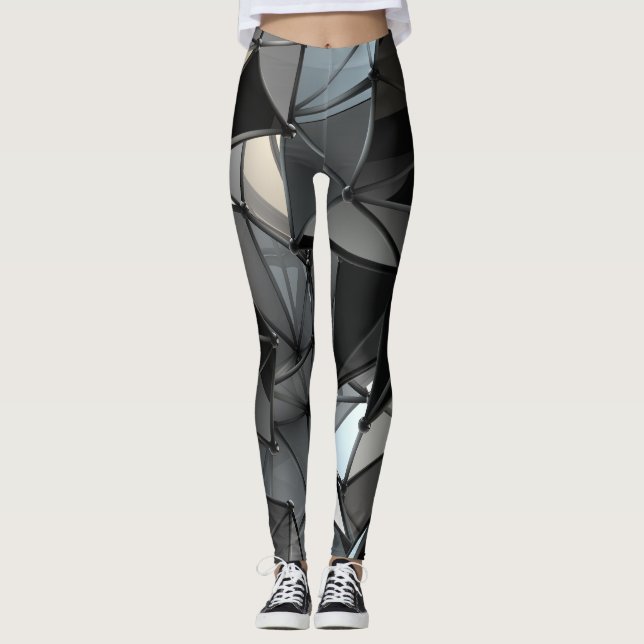 endless monochrome : leggings (Front)