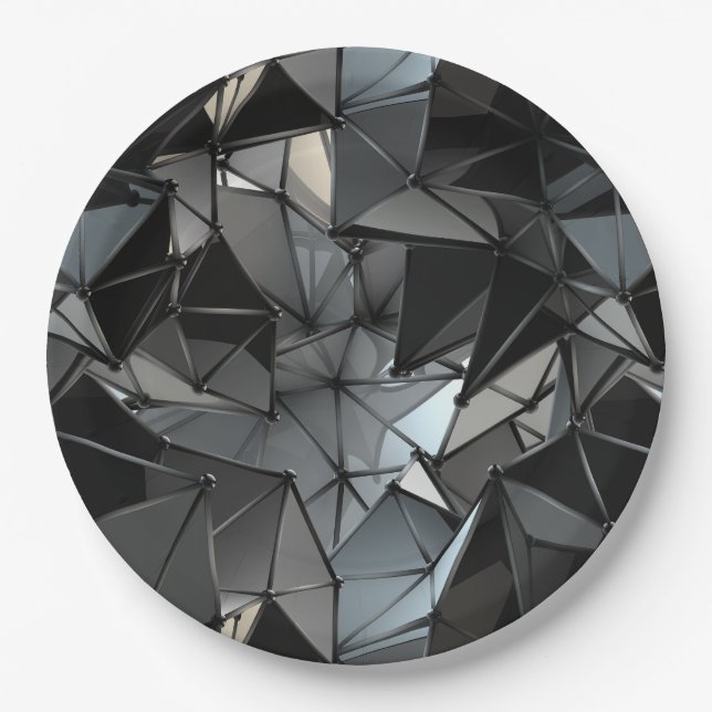 endless monochrome : paper plate (Front)