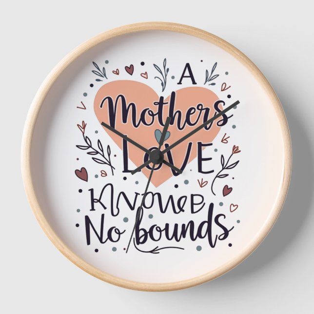Endless Mum Love Clock (Front)