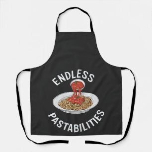Endless Pastabilities Funny Pasta Spaghetti Lover Apron