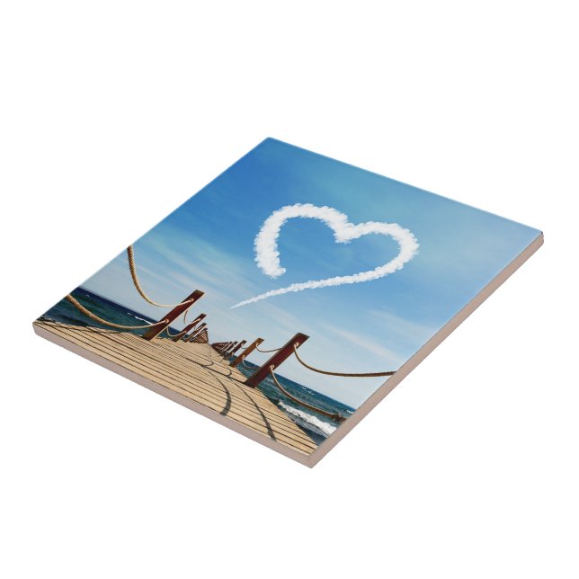 Endless Path Heart-Shaped Cloud Tile (Side)