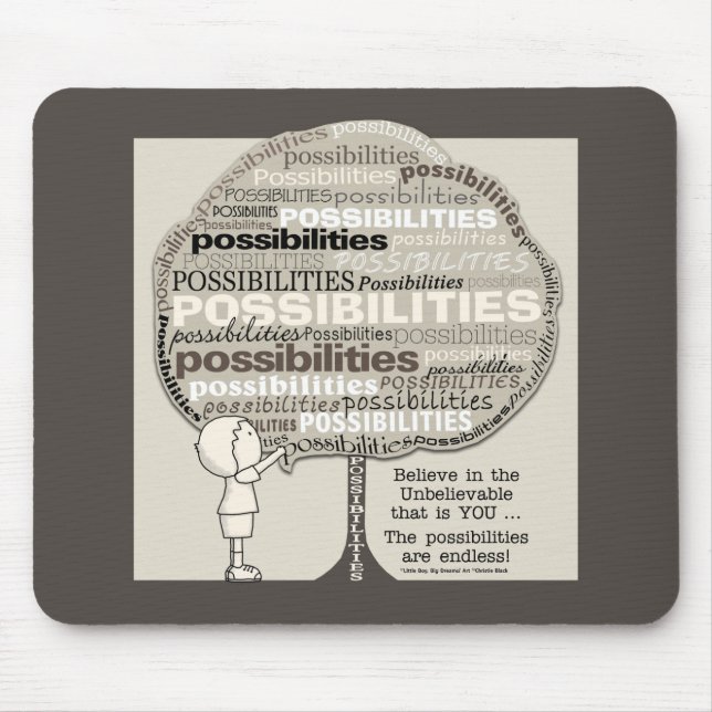 Endless Possibilities Mouse Pad (Front)