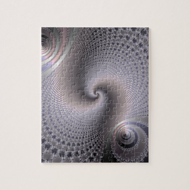 Endless Spirals - Fractal Art Jigsaw Puzzle (Vertical)