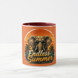 Endless Summer Beach Vibes Graphic Mug