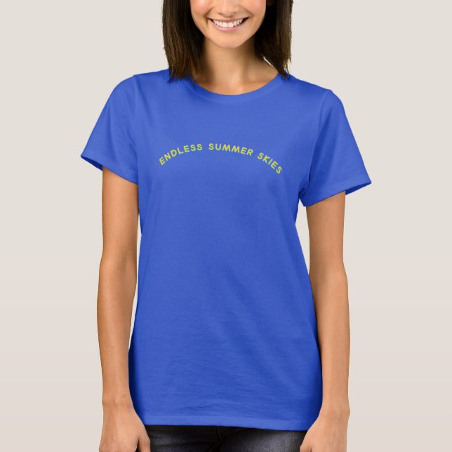 Endless summer skies T-Shirt (Front)