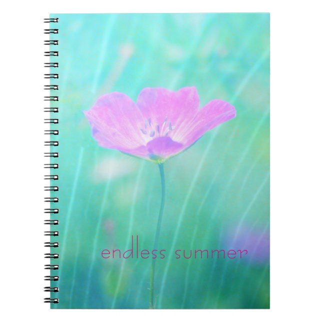 endless summer spiral notebook (Front)