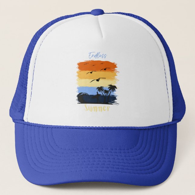 Endless summer Trucker Hat (Front)