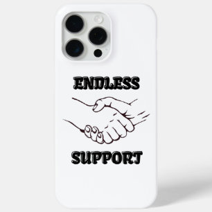Endless Support – Handshake Symbol of Unity & Trus iPhone 15 Pro Max Case