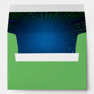 ENDLESS VIDEO GAMING Bar Mitzvah Invitation Envelope