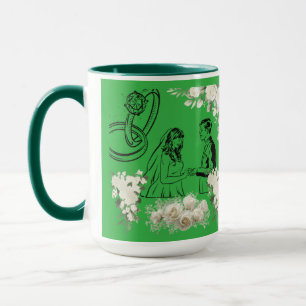 Endless vow magic kelly green mug