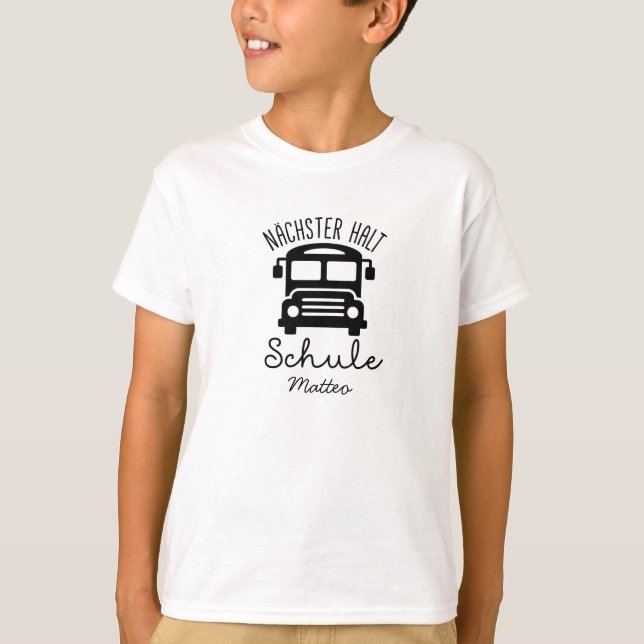 Endlich Schulkind Schultuete 1 Klasse Einschulung  T-Shirt (Front)