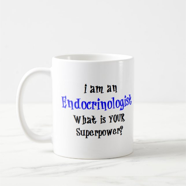 endocrinologist coffee mug (Left)