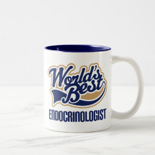 Endocrinologist Gift Two-Tone Coffee Mug