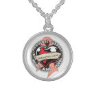 Endometrial Cancer Awareness Heart Ribbon