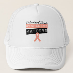 Endometrial Cancer Awareness Matters Trucker Hat