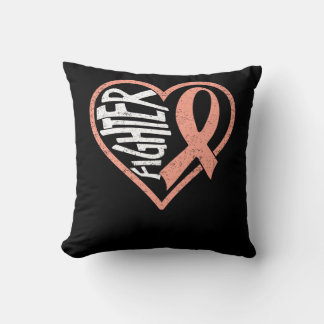 Endometrial Cancer Fighter Peach Uterine Cancer Aw Cushion