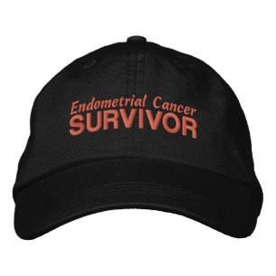 Endometrial Cancer Survivor Embroidered Hat