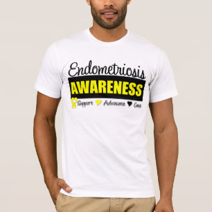 Endometriosis Awareness Badge T-Shirt