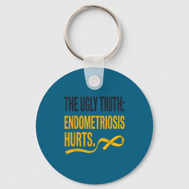 Endometriosis awareness - endometriosis  key ring (Front)