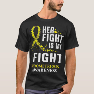 Endometriosis Disease Awareness Survivor Ribbon Gi T-Shirt