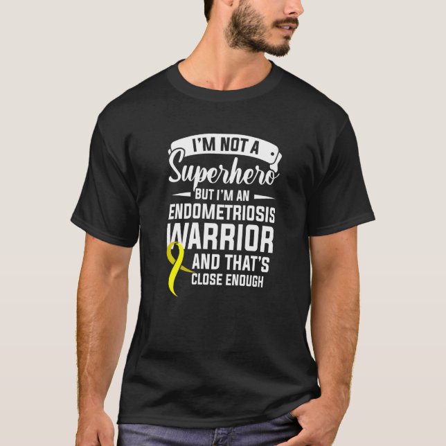 Endometriosis Endo Survivor Close Warrior   T-Shirt (Front)