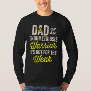 Endometriosis Endo Survivor Dad Warrior 2 T-Shirt