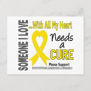 Endometriosis Needs A Cure 3 Postcard