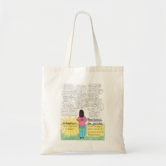 Endometriosis Tote Bag (Front)