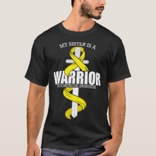 Endometriosis Warrior Sister Endometriosis Awarene T-Shirt