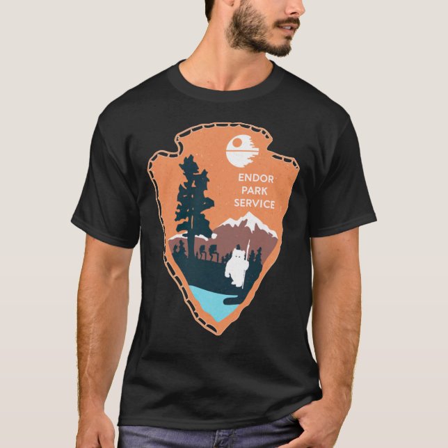 Endor National Park Service Gift For Men And Women T-Shirt (Front)