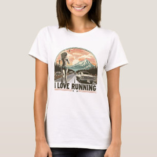 Endorphin Rush: I Love Running T-Shirt