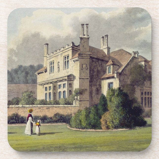 Endsleigh, from Ackermann's 'Repository of Arts', Coaster (Front)