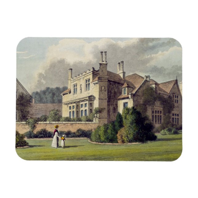 Endsleigh, from Ackermann's 'Repository of Arts', Magnet (Horizontal)