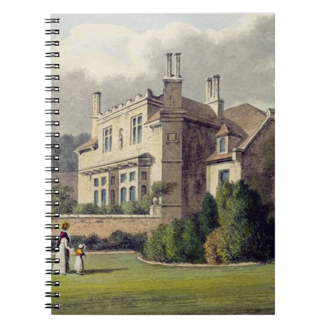 Endsleigh, from Ackermann's 'Repository of Arts', Spiral Notebook (Front)